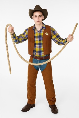 Cowboy kostüm herren - kostüm, western