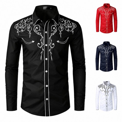 Herren western cowboy hemd - western,
