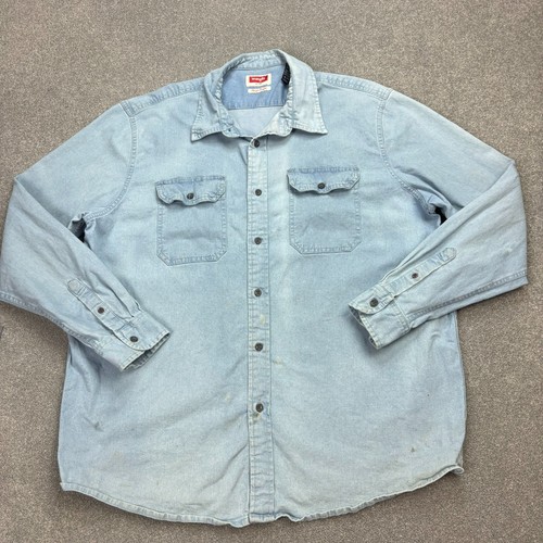 Wrangler jeanshemd erwachsene - wrangler,