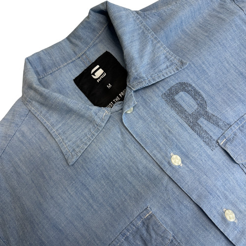 Star chambray hemd herren - chambray,