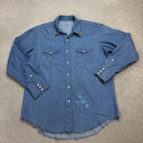 Wrangler jeanshemd erwachsene - wrangler,