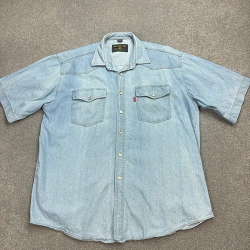 Jeanshemd erwachsene large - jeanshemd,