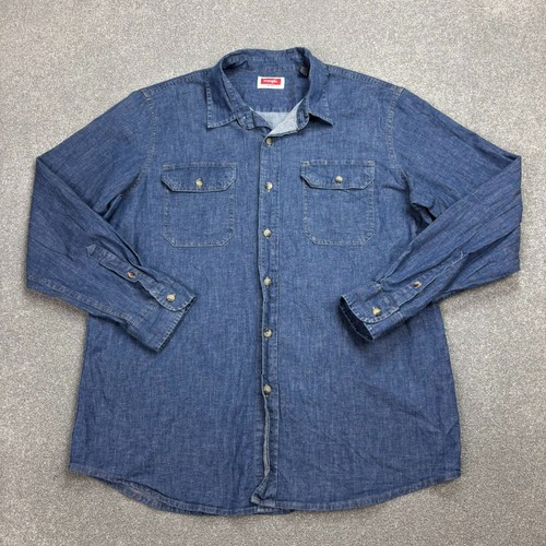 Wrangler jeanshemd erwachsene - wrangler,