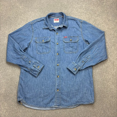 Wrangler jeanshemd erwachsene - jeanshemd,