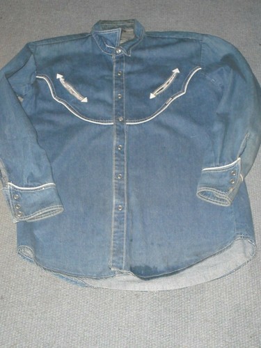 Westernhemd jeanshemd - westernhemd,