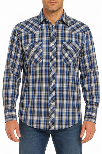 Wrangler westernhemd herren - wrangler, l
