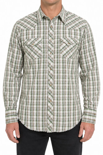 Wrangler herren westernhemd - herren, xl