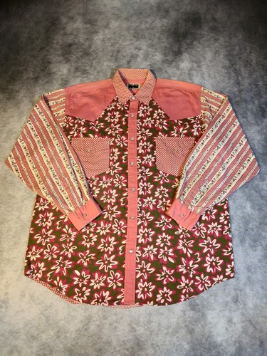 Vintage naf - vintage, westernhemd