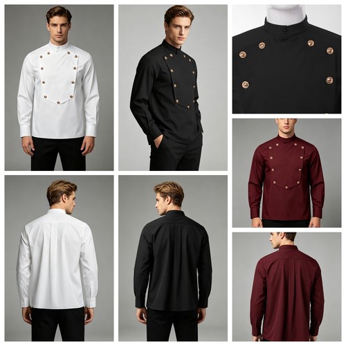Herren tops cosplay hemd - herren,
