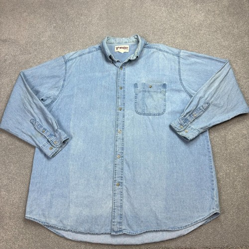 Wrangler jeanshemd erwachsene - jeanshemd,