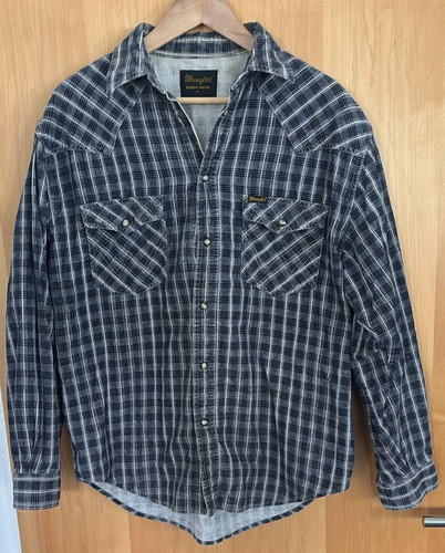 Wrangler westernhemd - westernhemd, m