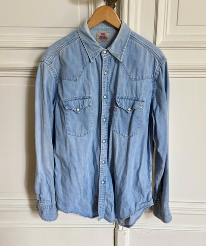 Levi western hemd denim - hemd,