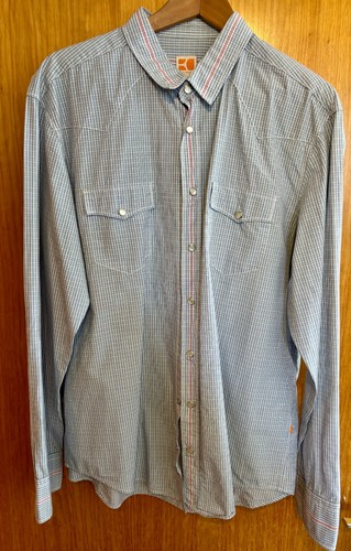 Hugo boss orange westernhemd - orange,
