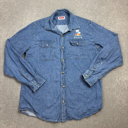 Wrangler jeanshemd erwachsene - wrangler,