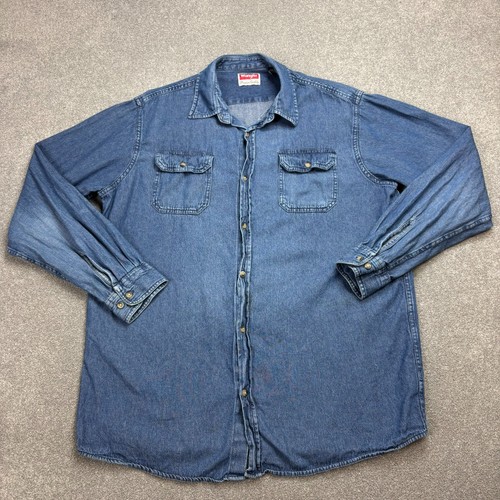 Wrangler jeanshemd erwachsene - wrangler,