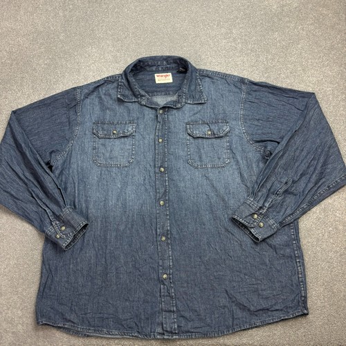 Wrangler jeanshemd erwachsene - wrangler,