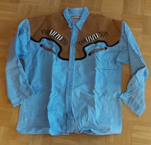 Western hemd herren mit - western,