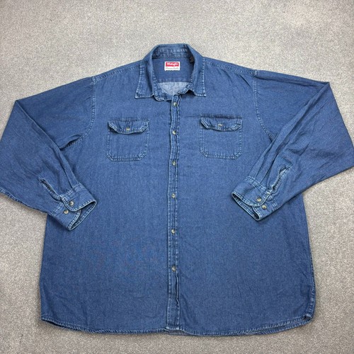 Wrangler jeanshemd erwachsene - jeanshemd,