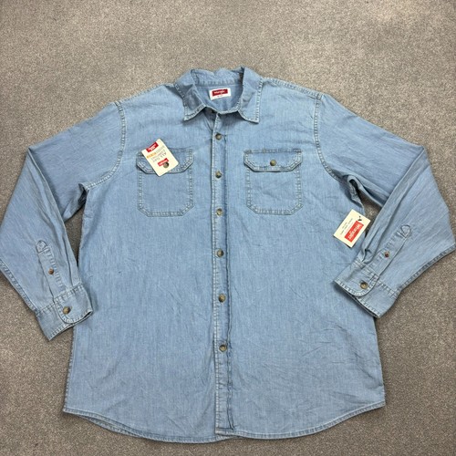 Wrangler jeanshemd erwachsene - jeanshemd,